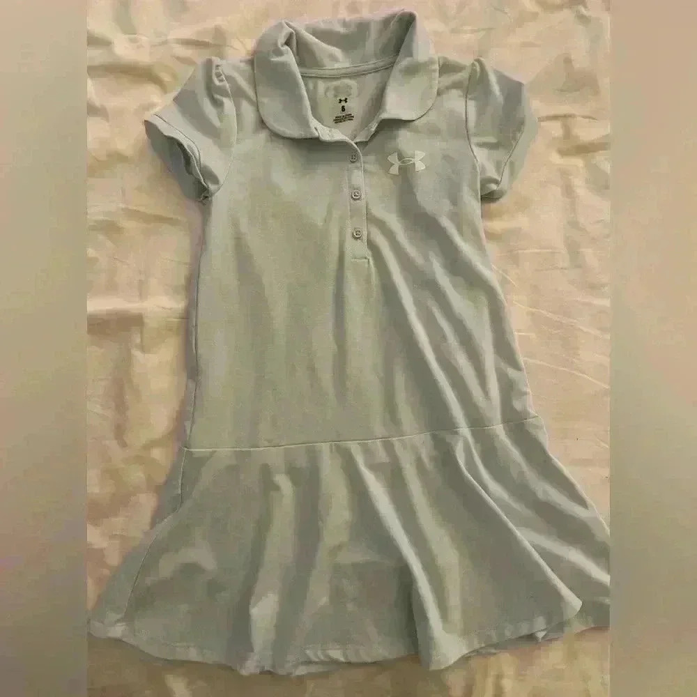 Under Armour Girls Kids Size 6 Dress Blue